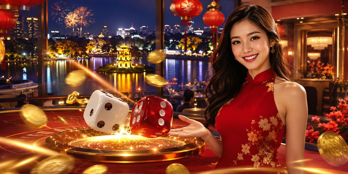 Người chơi tại Hà Nội tham gia trò chơi tài xỉu trong không khí lễ hội Tết sôi động
