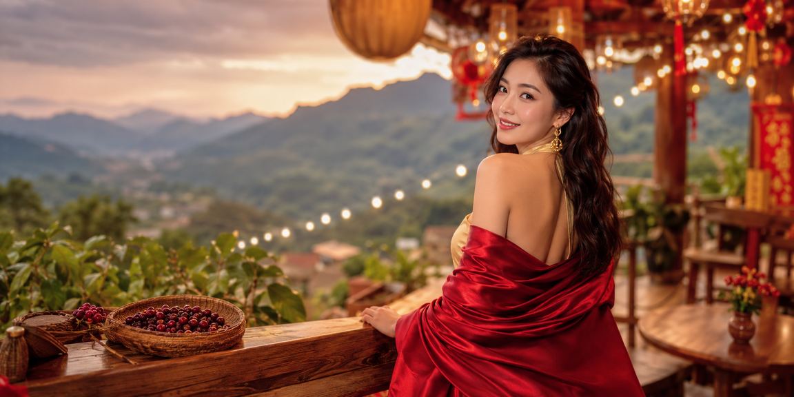 Người dùng tại Sa Pa ngồi thưởng thức cà phê và duyệt các trò chơi VIP trên điện thoại